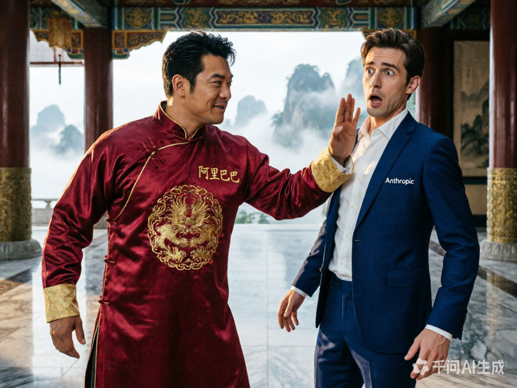 Alibaba fights anthropic back