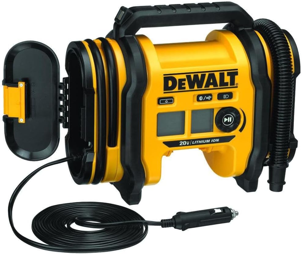 DEWALT 20V MAX Tire Inflator DEWALT 20V MAX Tire Inflator