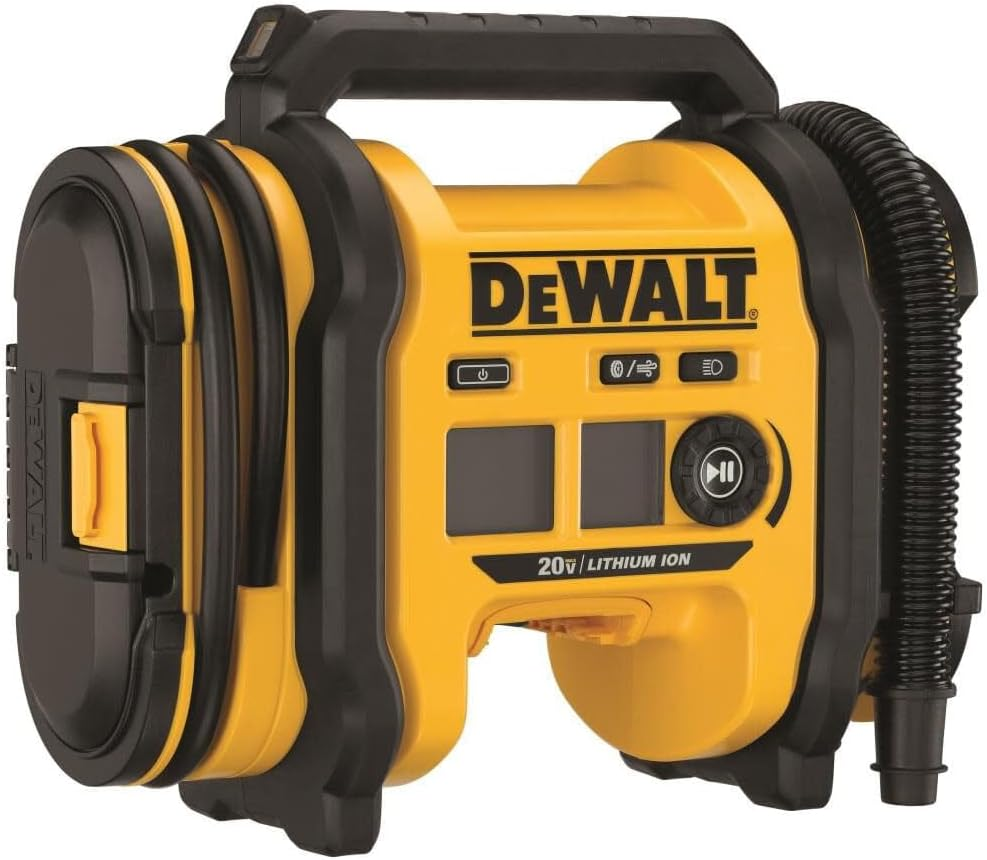 DEWALT 20V MAX Tire Inflator DEWALT 20V MAX Tire Inflator