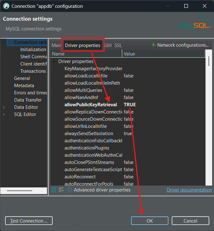 change-driver-properties change-driver-properties
