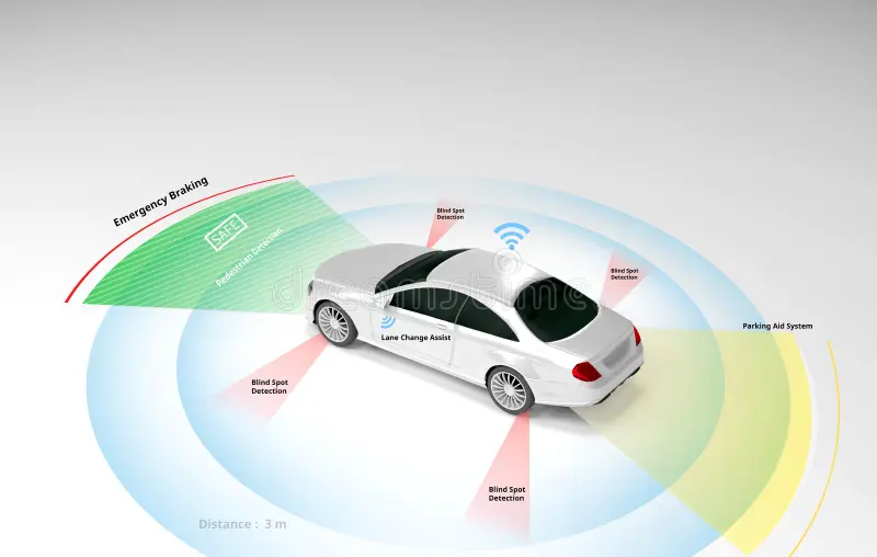a combination of car sensors a combination of car sensors