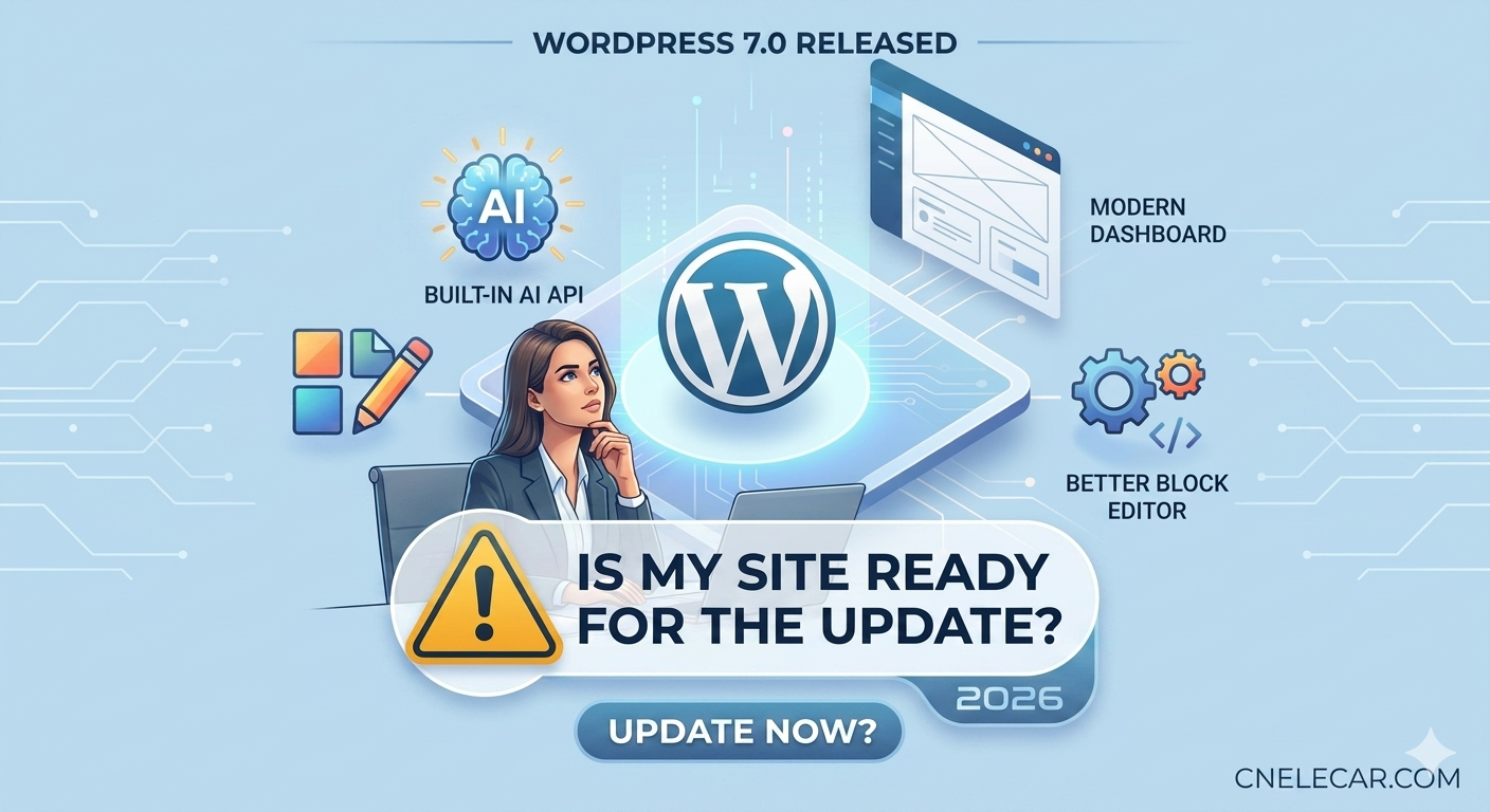 WordPress 7.0 released. Should I update, now?